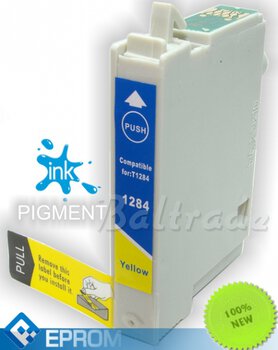 Tusz Epson 125 T1284 Yellow 11 ml (C13T12844010)