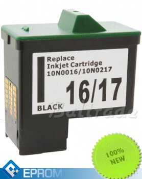 Tusz Lexmark nr 16/17 Black 20 ml (10N0016E/10NX217E)