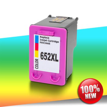 Tusz (zamiennik) do drukarek HP 652 Kolor 21ml F6V24AE Eprom / 24inks