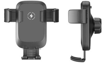 Uchwyt samochodowy na telefon z ładowaniem Qi 15W, do kratki eXtremestyle type: O-19W