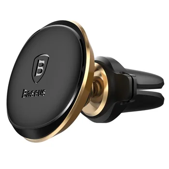 Baseus samochodowy uchwyt magnetyczny na telefon do kratki C40141201G13-00 złoty