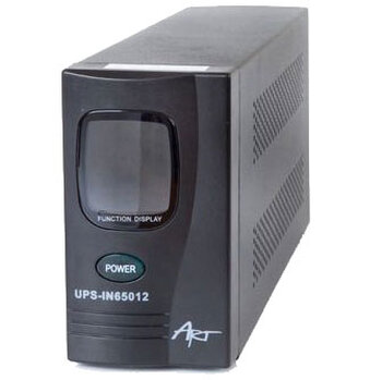 UPS ART 650VA/390W IN-LINE, AVR, LCD, RJ11, USB + oprogramowanie