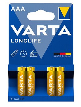 Varta Longlife LR03/AAA 4103 (blister) - 4 sztuki
