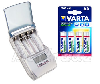 Voice Kraft RB4270AL + 4 x R6/AA Varta PRO 2700