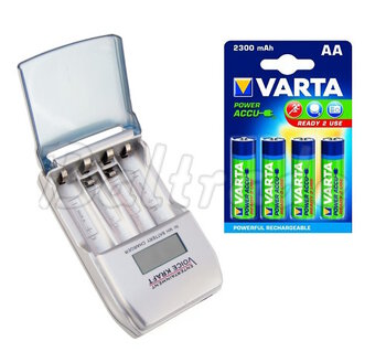 Voice Kraft RB4270AL + 4 x R6/AA Varta R2U 2300