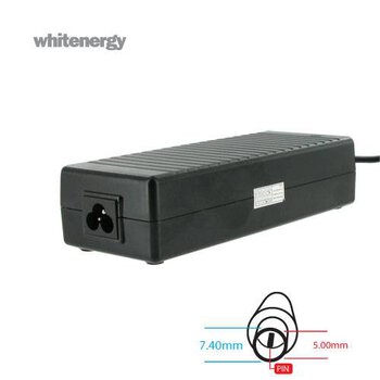 Whitenergy zasilacz 19.5V/6.7A 130W wtyczka 7.4x5.0mm + pin (04086)