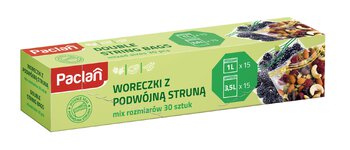 Woreczki strunowe MIX Paclan 1L i 3,5L po 15 szt. 