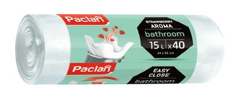 Worki łazienkowy biały zapach Paclan 15L 40szt 