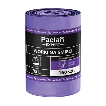 Worki na śmieci zapachowe PACLAN EXPERT 35L 160 szt. Worki na śmieci zapachowe PACLAN EXPERT 35L 160 szt.