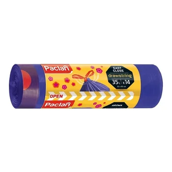 Worki z taśmą zapachowe Paclan 35L 14szt