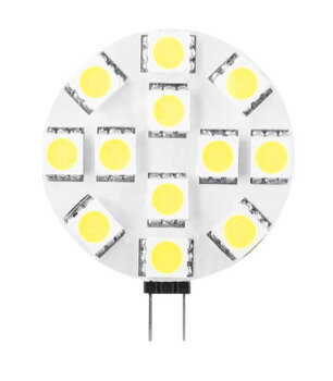 Żarówka 12 SMD5050 G4 ciepła 6234