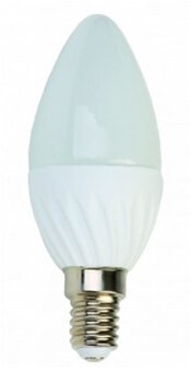 Żarówka 15 SMD2835 5W E14 świeczka matowa CORI