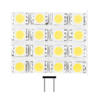 Żarówka 16 SMD5050 G4 ciepła 5184