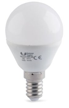Żarówka 18 SMD2835 6W E14 kulka matowa