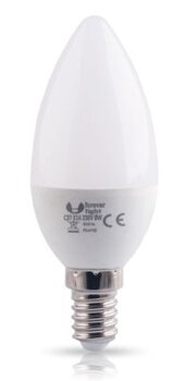 Żarówka 18 SMD2835 6W E14 świeczka matowa