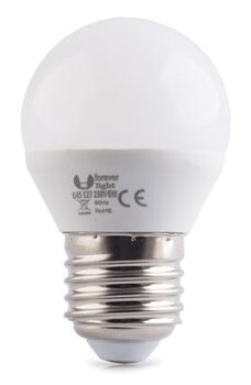 Żarówka 18 SMD2835 6W E27 kulka matowa