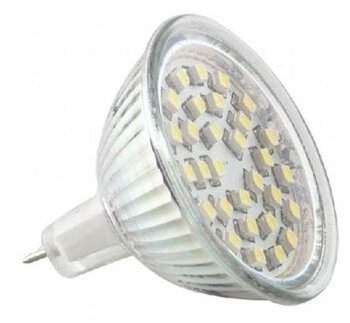 Żarówka 30 LED SMD2835 2W MR16 12V