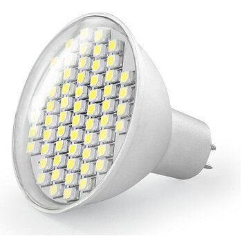 Żarówka 60 LED SMD3528 3W MR16 230V 04921