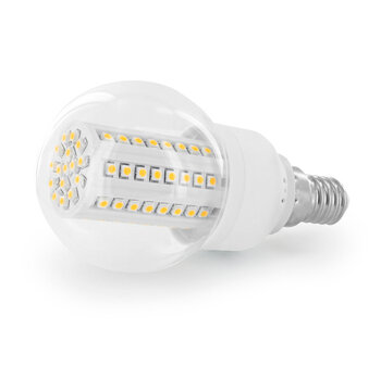 Żarówka 80 LED SMD3528 E14 bańka