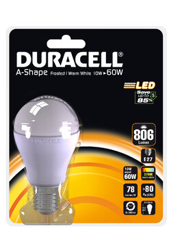 Żarówka Duracell LED E27 10W