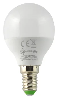 Żarówka LED 6W E14 kulka Spectrum WOJ13022