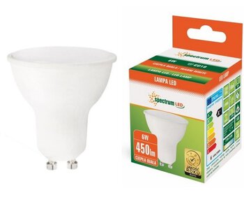 Żarówka LED 6W GU10 Spectrum WOJ13265