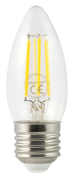 Żarówka LED Filament E27 4W świeczka Energy Light