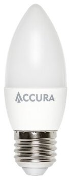 Żarówka LED SMD2835 5W E27 świeczka ciepła ACCURA