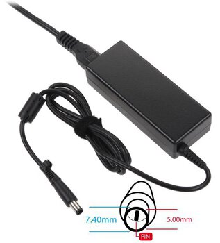 zasilacz sieciowy ZL13 do laptopów HP / Compaq 19V 4,74A (wtyk 7,4mm x 5,1mm z pinem)