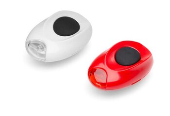 zestaw diodowych lamp rowerowych Falcon Eye FN-1P-MINI i FN-1T-MINI