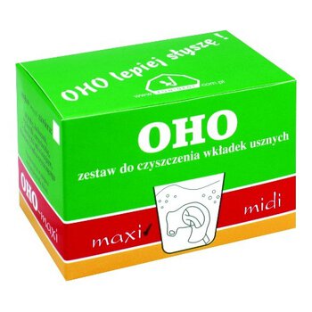 Zestaw do pielęgnacji wkładek usznych OHO Maxi