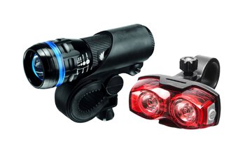 Zestaw lampek rowerowych: przednia Falcon Eye Spectre i tylna Magic FBF0072Z