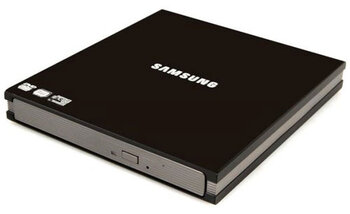 Zewnętrzna nagrywarka USB CD/DVD Samsung SLIM SE-S084 czarna