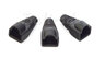 100x wtyk RJ45 / 8p8c + 100x osłona na wtyk RJ45