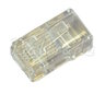 100x wtyk RJ45 / 8p8c + 100x osłona na wtyk RJ45