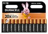 12 x bateria alkaliczna Duracell Basic LR6 AA (blister)