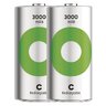 2 x akumulatorki C / R14 Ni-MH GP ReCyko 3000 mAh