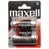 2 x bateria cynkowo-węglowa Maxell R20 / D (blister)