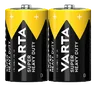 2 x bateria cynkowo-węglowa R20 D Varta Superlife / Super Heavy Duty (taca)