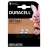 2 x bateria srebrowa mini Duracell 357 / 303 / SR44W / SR44SW / SR44