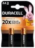 2 x baterie AA / LR6 Duracell (blister) 