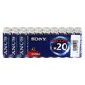 20 x baterie alkaliczne AA / LR6 SONY Stamina Plus