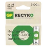 4 x akumulatorki AA / R6 Ni-MH GP ReCyko 2100mAh