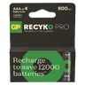 4 x akumulatorki AAA / R03 Ni-MH GP ReCyko Pro 800mAh