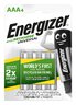 Akumulatorki Energizer R03/AAA Ni-MH 500mAh - 4 sztuki