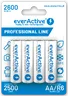 4 x akumulatorki everActive R6/AA Ni-MH 2600 mAh ready to use