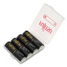 4 x akumulatorki Fujitsu BLACK R6/AA 2550mAh HR-3UTHC (twardy pojemnik)