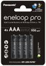 Akumulatorki R03 / AAA Panasonic Eneloop PRO NEW Ni-MH 930mAh BK-4HCDE/4BE (blister) - 4 sztuki