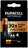 4 x bateria alkaliczna Duracell OPTIMUM LR6 AA (blister)