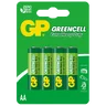 4 x bateria cynkowo-węglowa R6 / AA GP GreenCell 